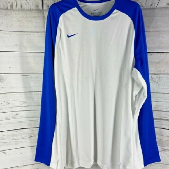 Nike Other - Men Nike Dri fit shirt. Color Blue White, size medium Used $7.00